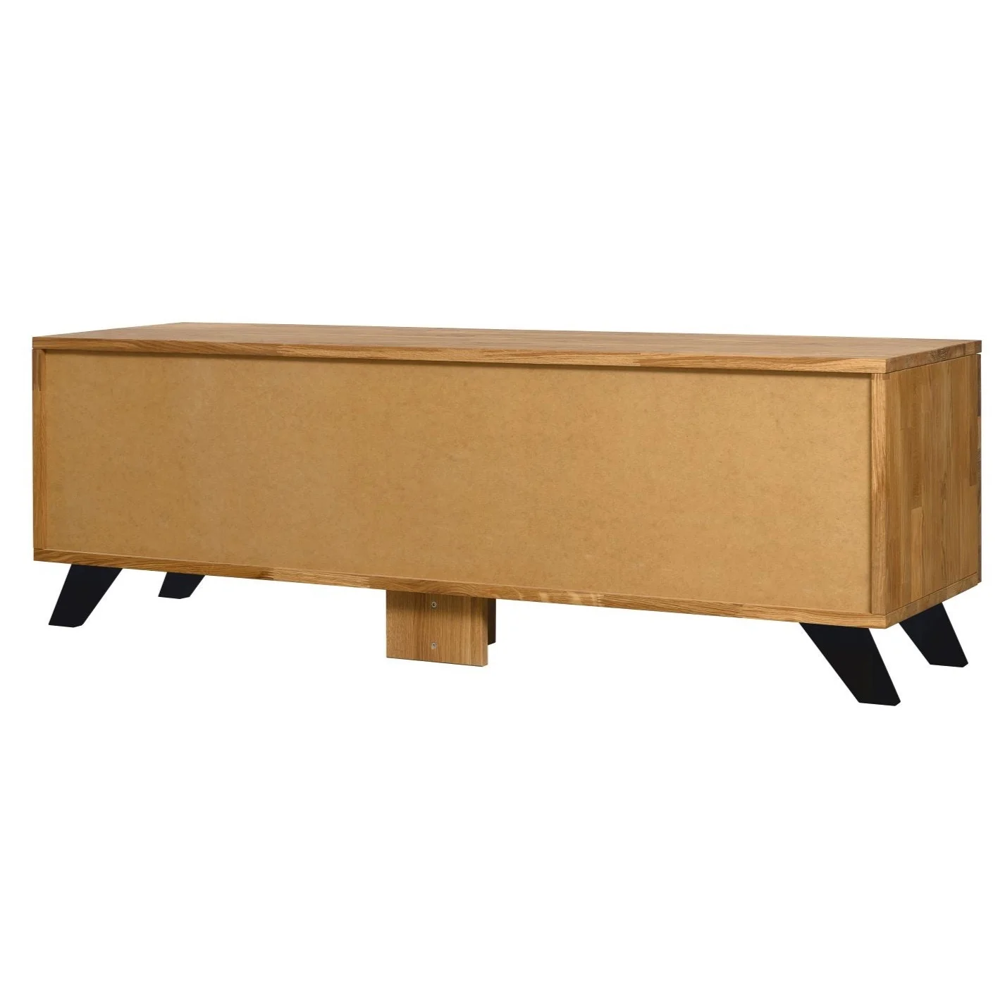 Mueble de TV de madera maciza de roble Moritz | NordicStory - Image 8