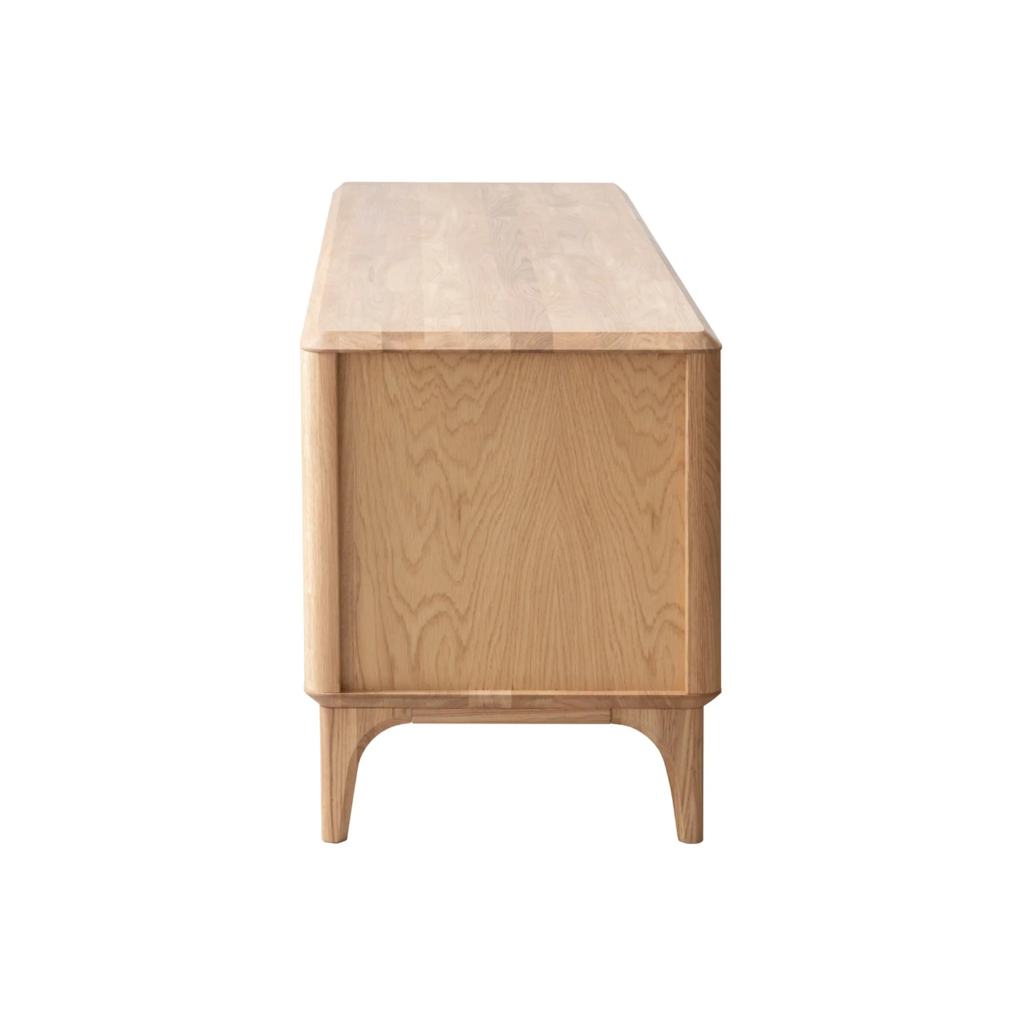 Mueble de TV de madera maciza roble Oxford 4 | NordicStory - Image 3