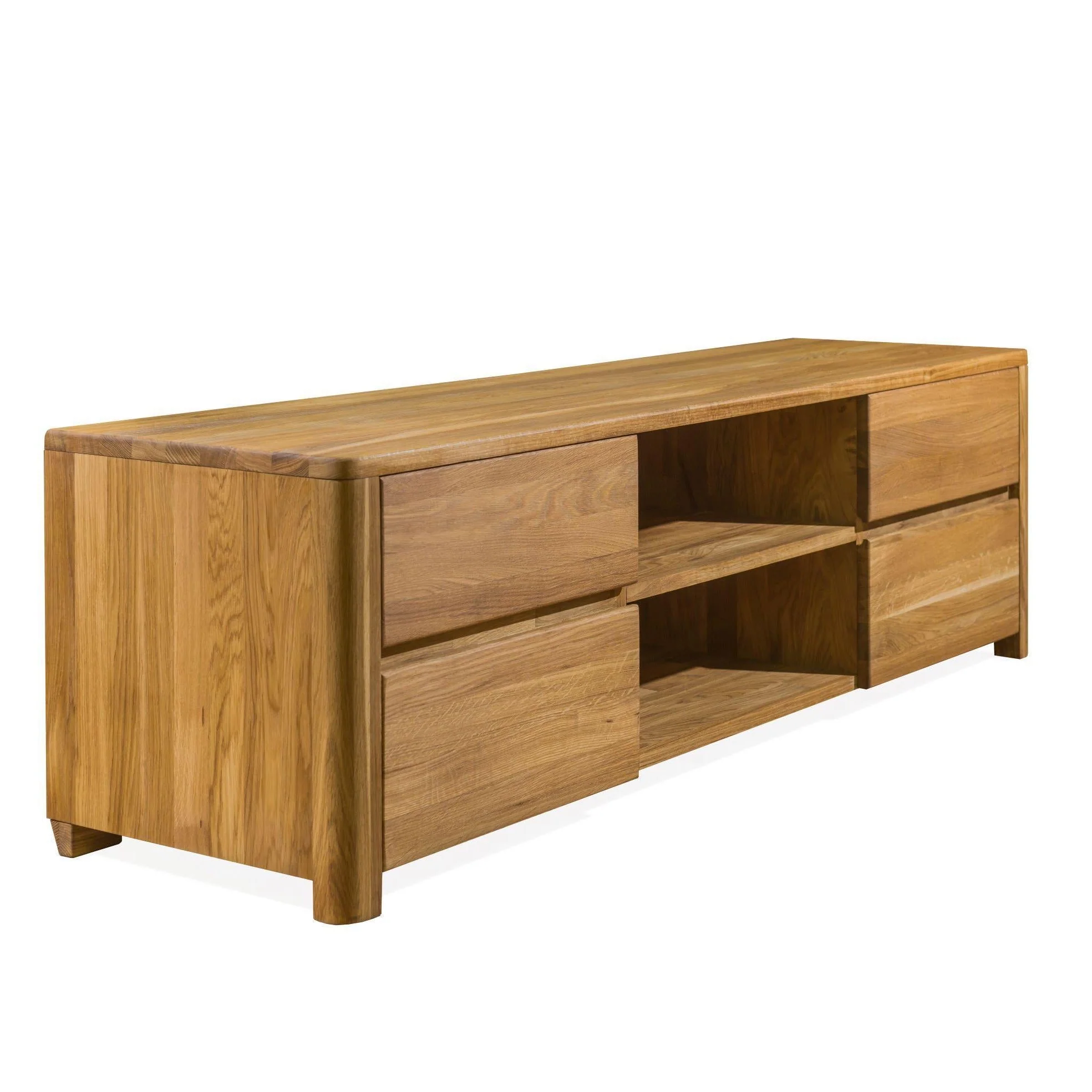 Mueble de TV de madera maciza de roble Elsa | NordicStory - Image 8