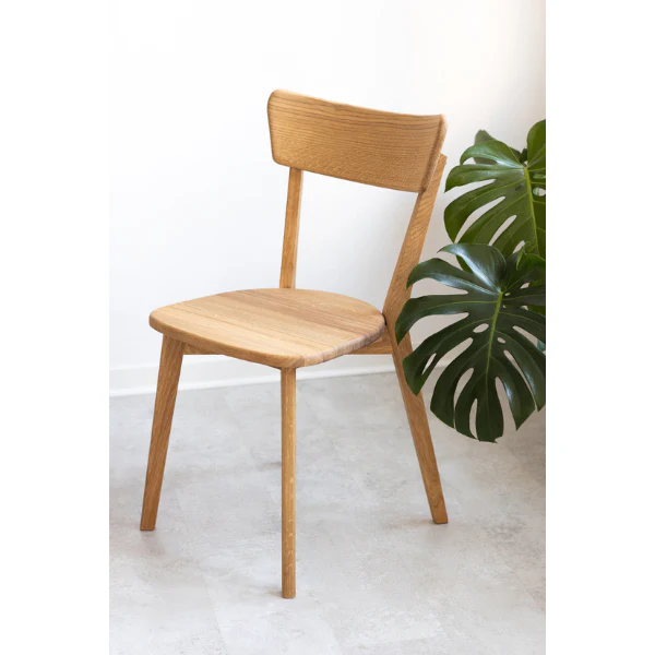 Pack de 2 o 4 Sillas de Comedor de Madera Maciza de Roble Diana | NordicStory - Image 7