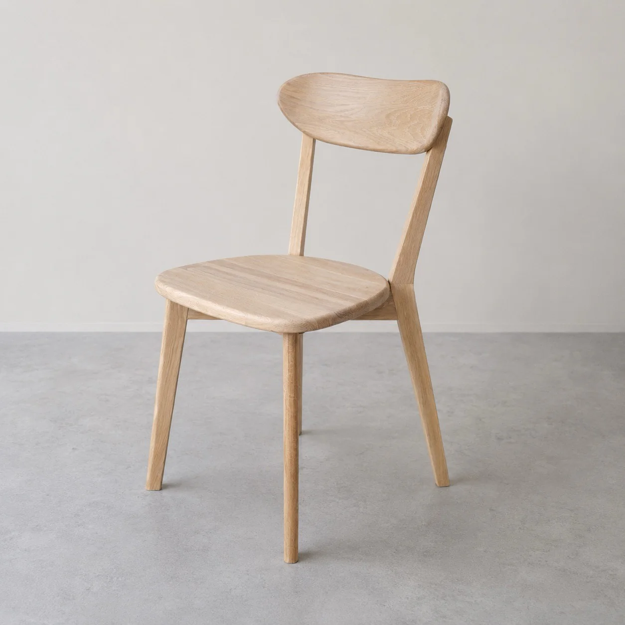 Pack de 2 o 4 Sillas de Comedor de Madera Maciza de Roble Isku | NordicStory - Image 13