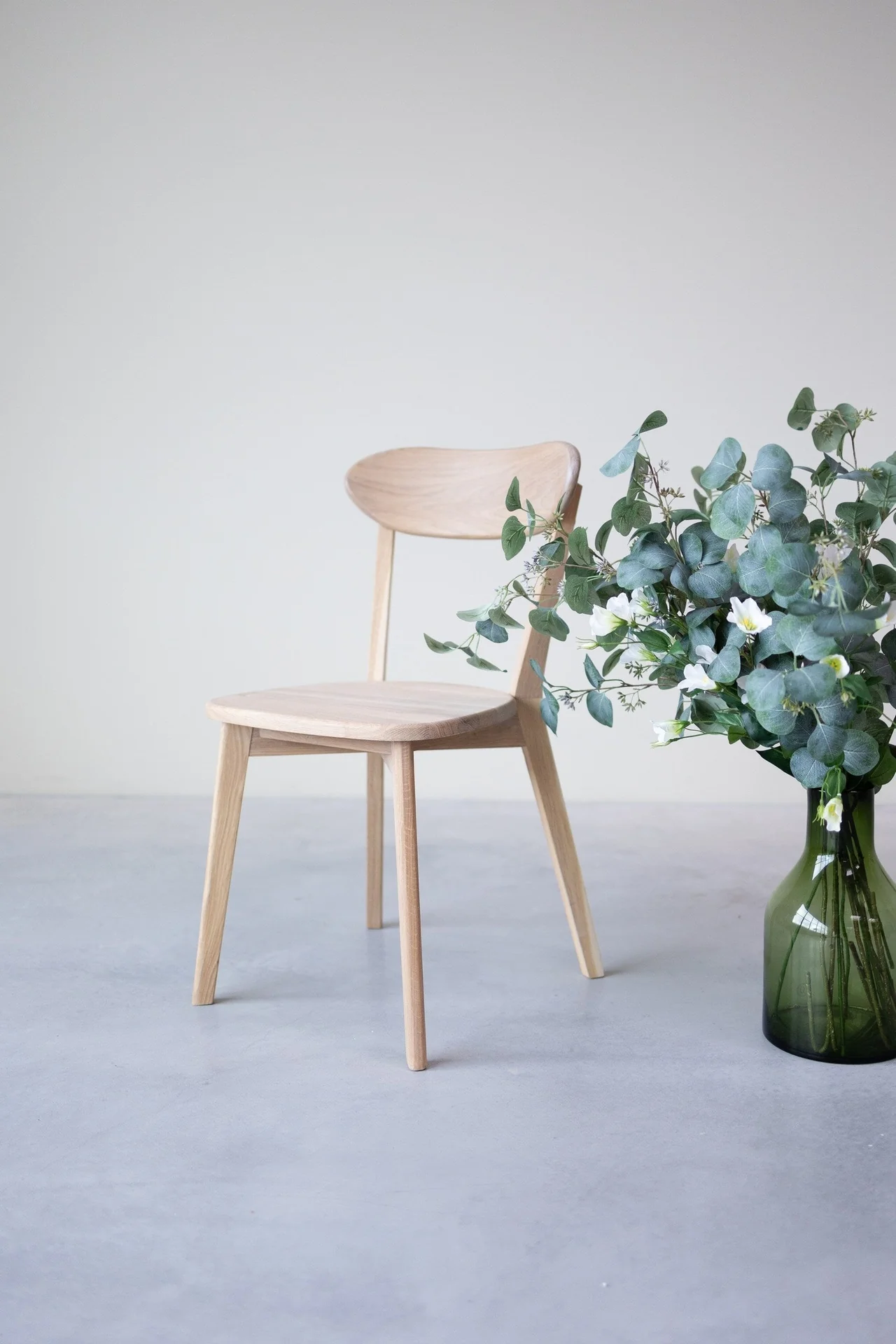 Pack de 2 o 4 Sillas de Comedor de Madera Maciza de Roble Isku | NordicStory - Image 14