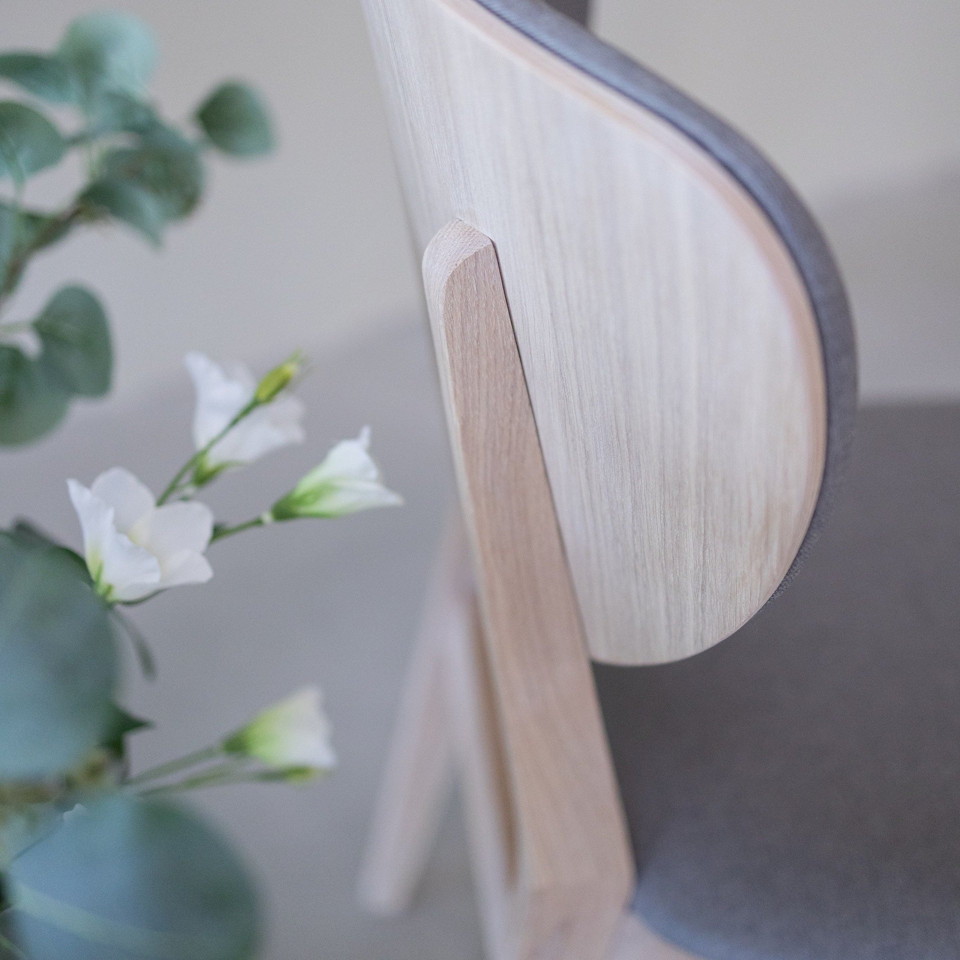 Pack de 2 o 4 Sillas de Comedor Nova, Estructura de Madera Maciza de Roble Blanqueado | NordicStory - Image 5