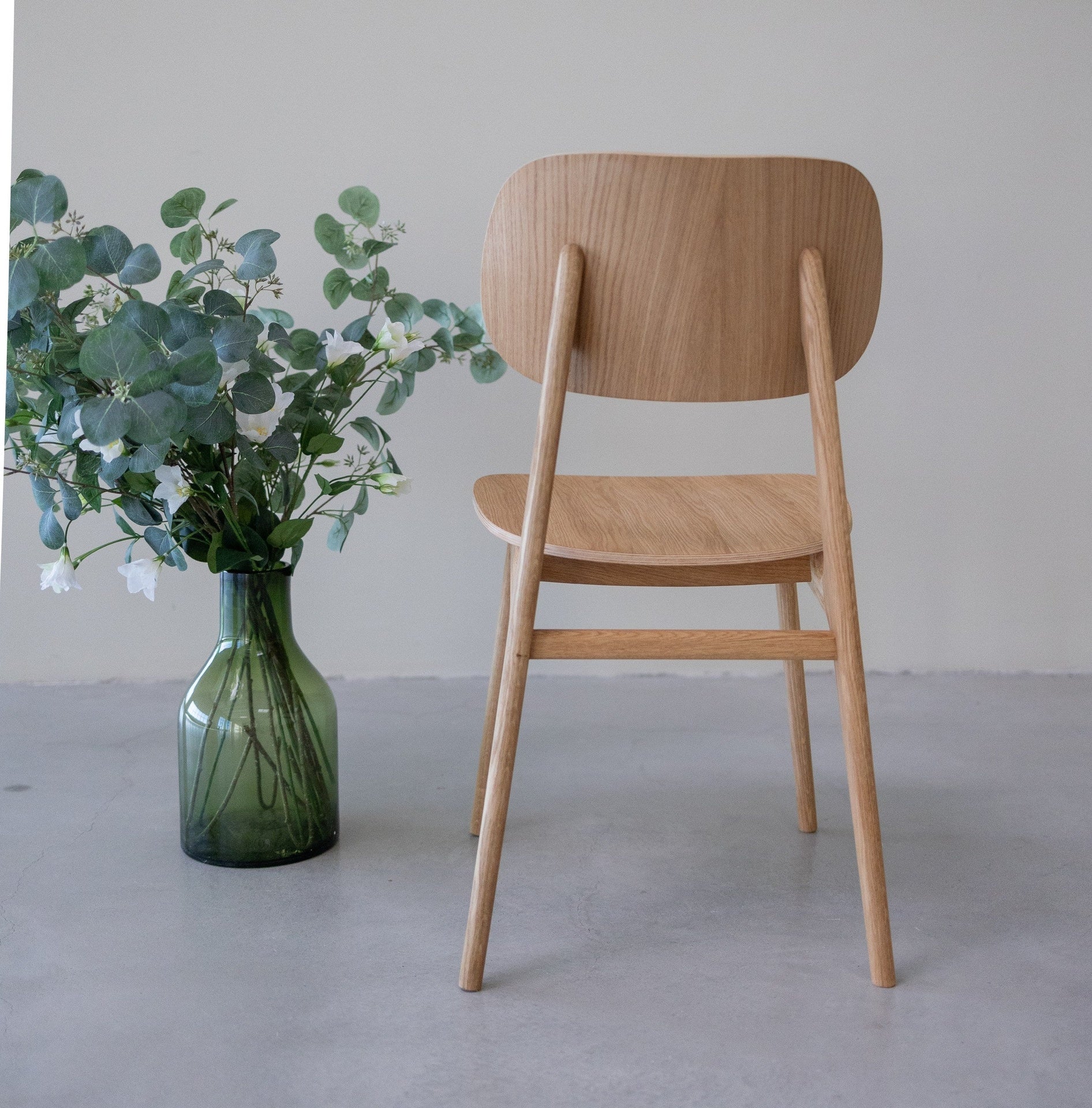 Pack de 2 o 4 Sillas de Comedor Varde, Estructura de Madera Maciza de Roble | NordicStory - Image 10