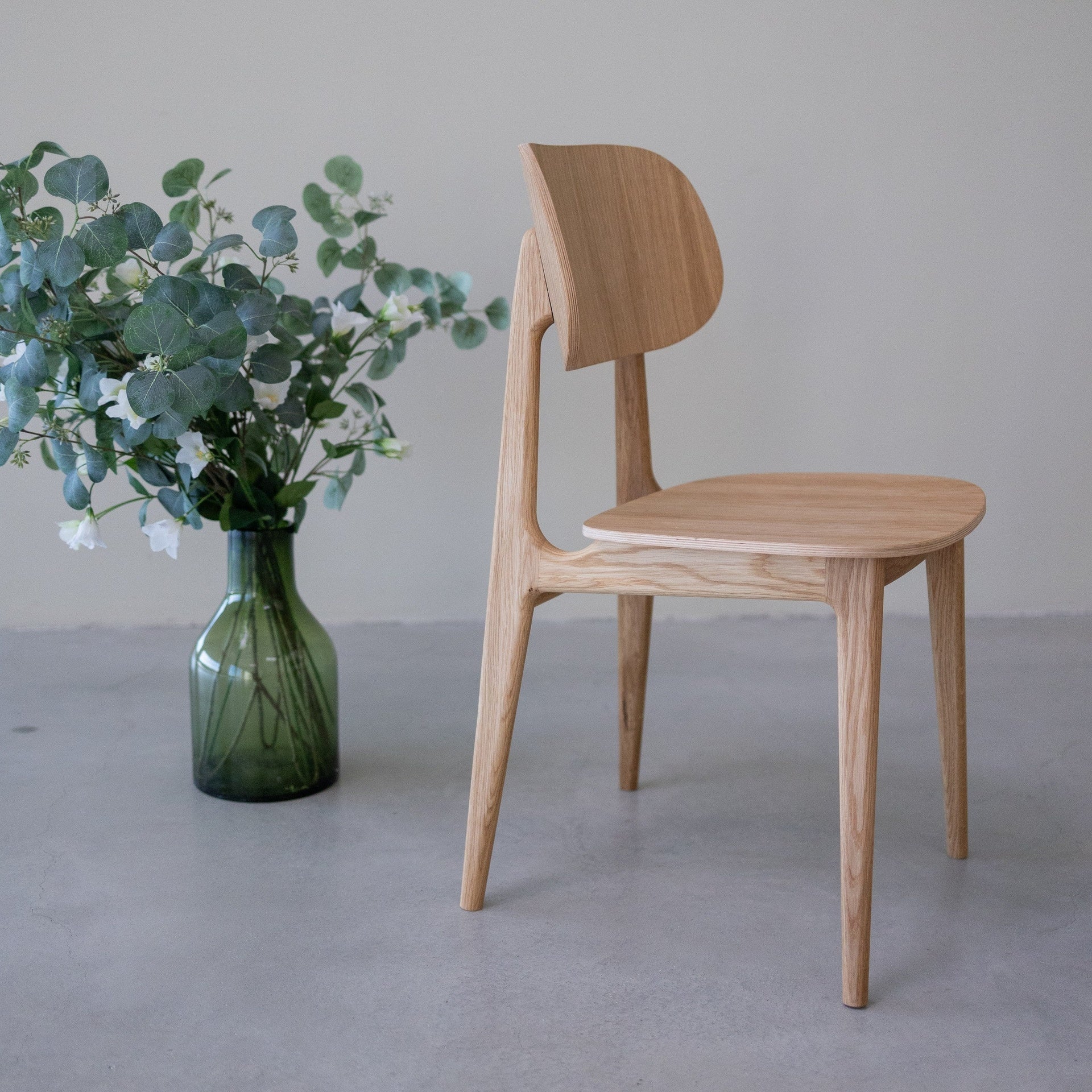 Pack de 2 o 4 Sillas de Comedor Varde, Estructura de Madera Maciza de Roble | NordicStory - Image 11