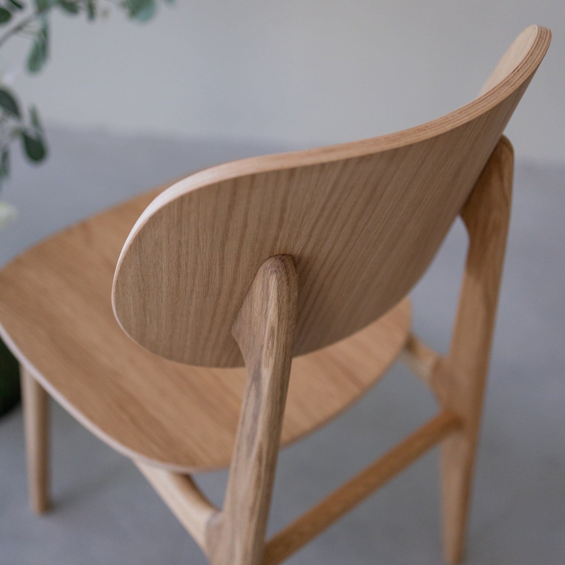 Pack de 2 o 4 Sillas de Comedor Varde, Estructura de Madera Maciza de Roble | NordicStory - Image 4