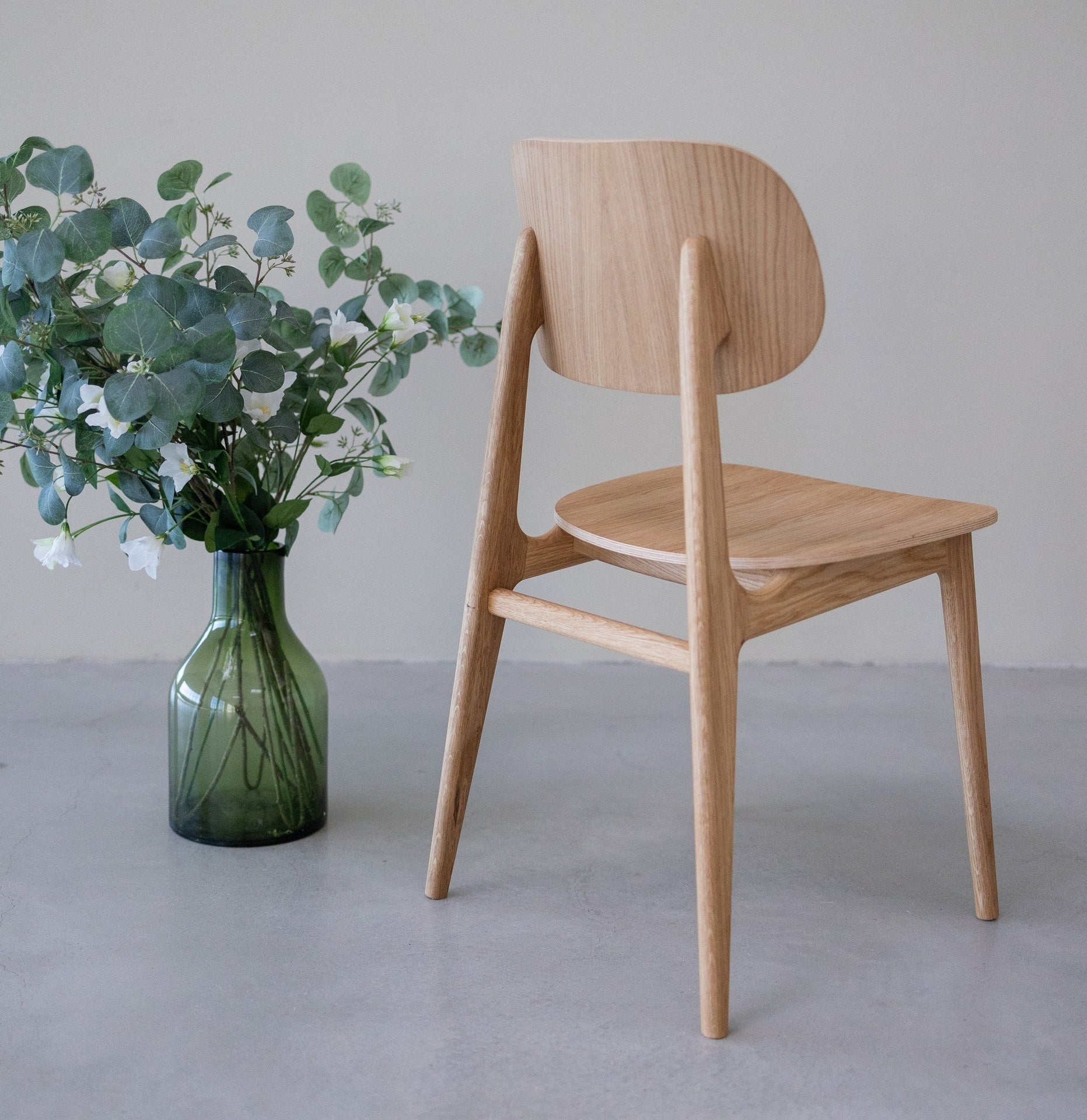 Pack de 2 o 4 Sillas de Comedor Varde, Estructura de Madera Maciza de Roble | NordicStory - Image 9