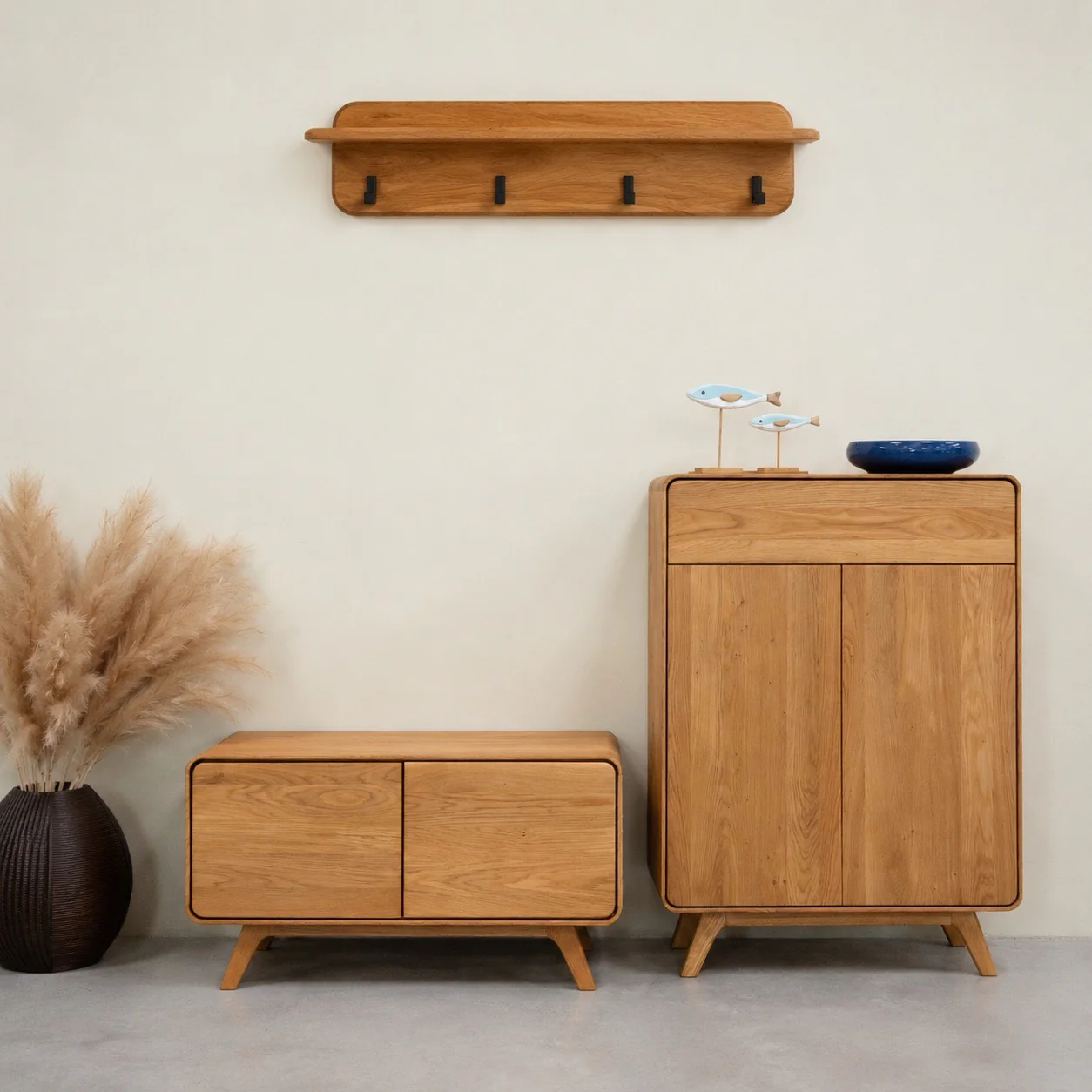 Perchero de madera maciza roble Geneva | NordicStory - Image 5