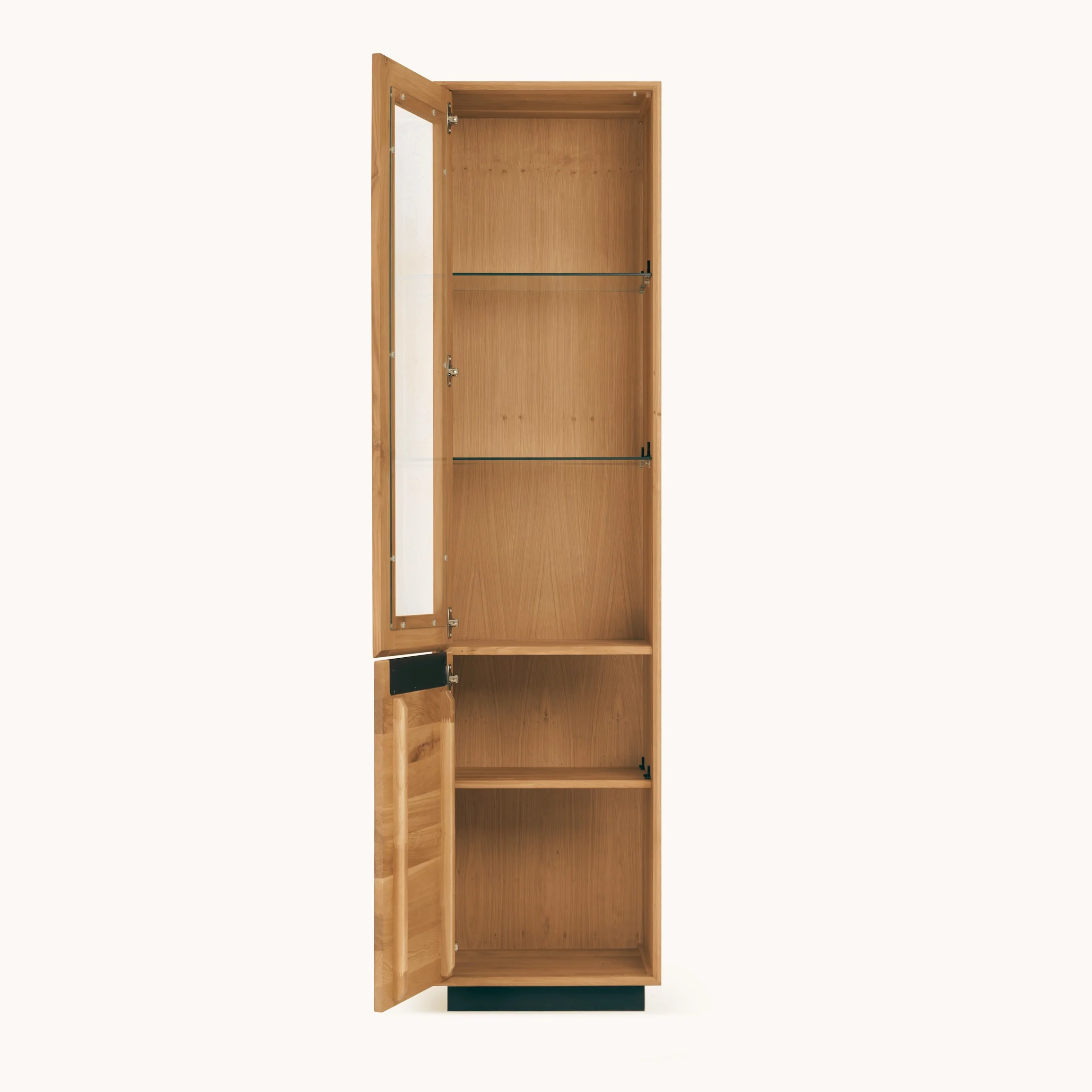 Vitrina de madera maciza roble Bremen 1 | NordicStory - Image 3