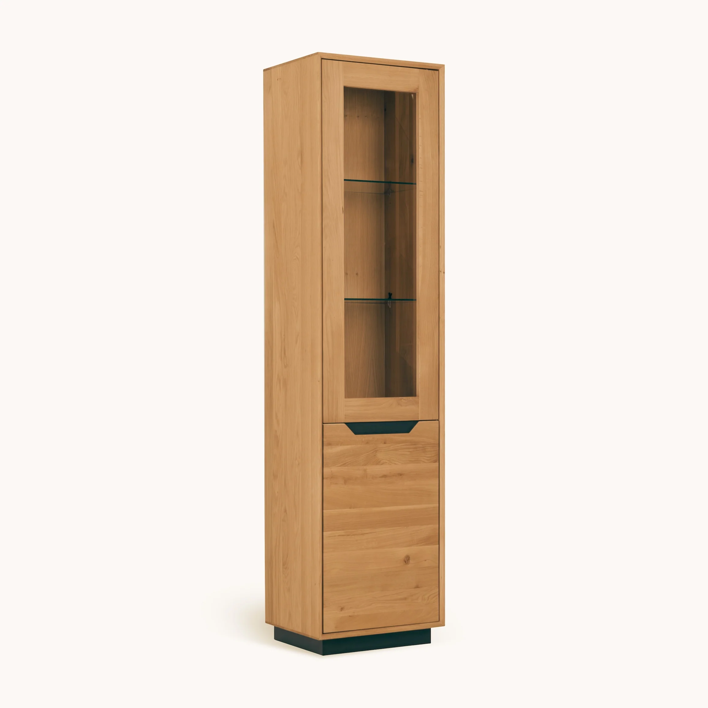 Vitrina de madera maciza roble Bremen 1 | NordicStory - Image 4