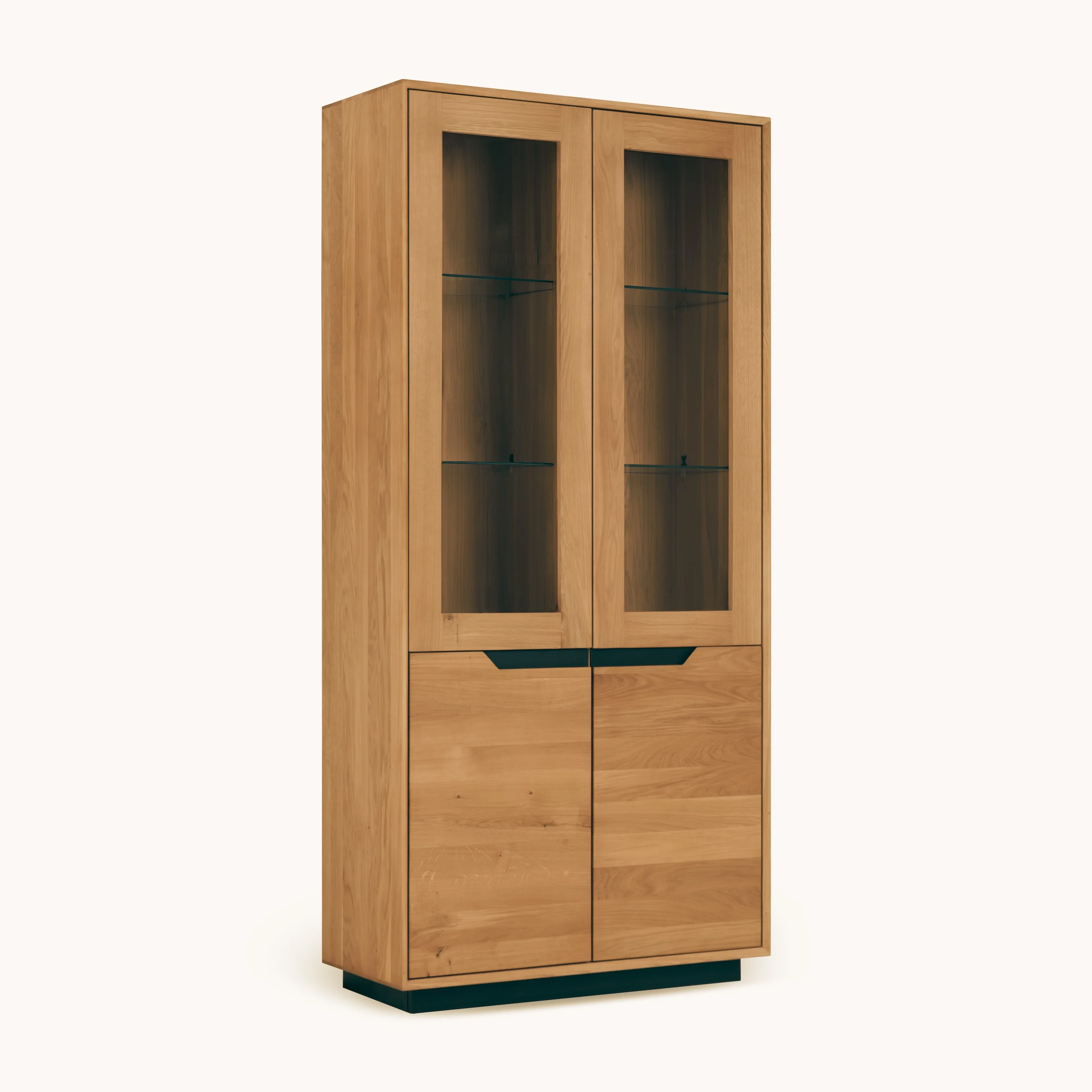 Vitrina de madera maciza roble Bremen 2 | NordicStory - Image 4