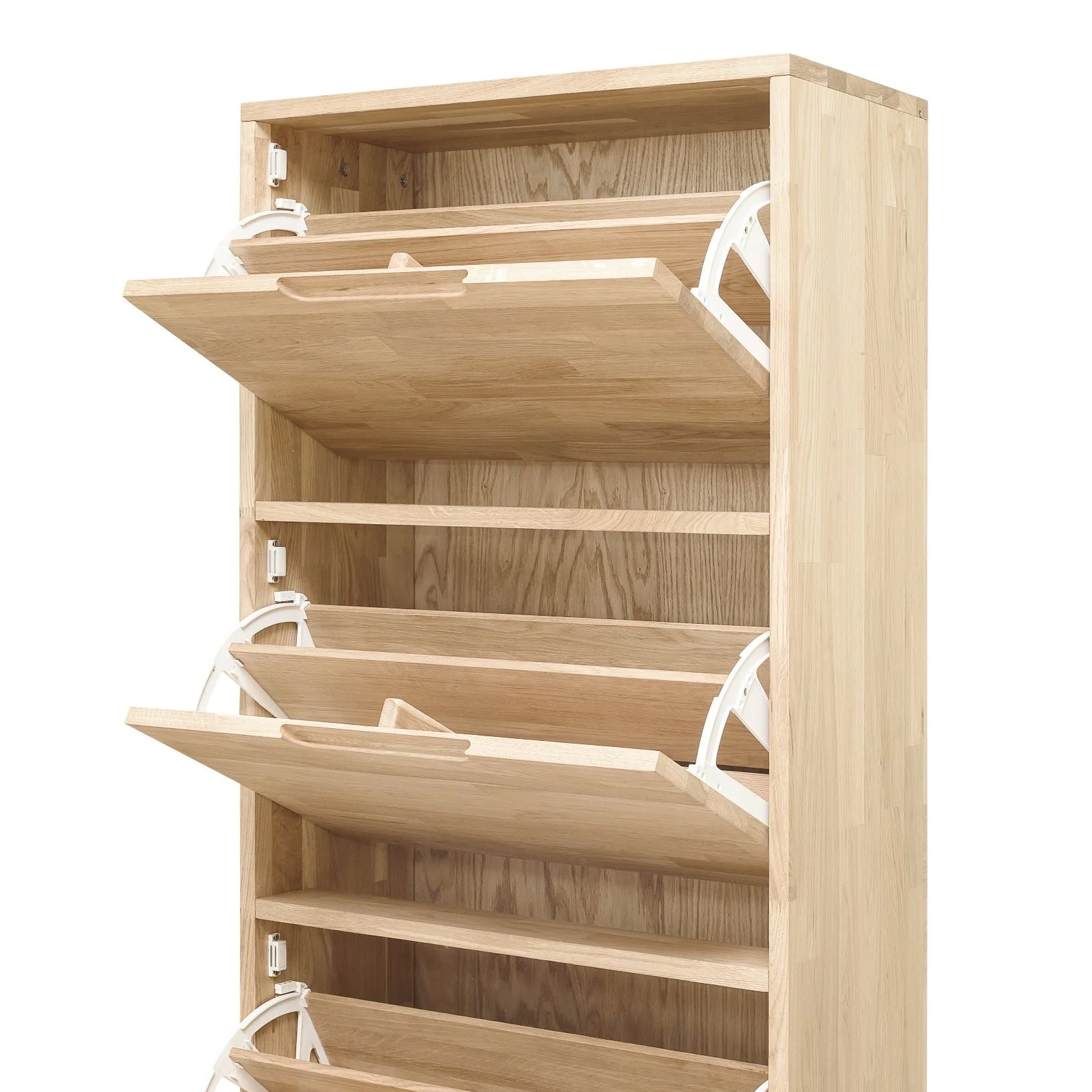 Zapatero de madera maciza de roble Escandi | NordicStory - Image 10