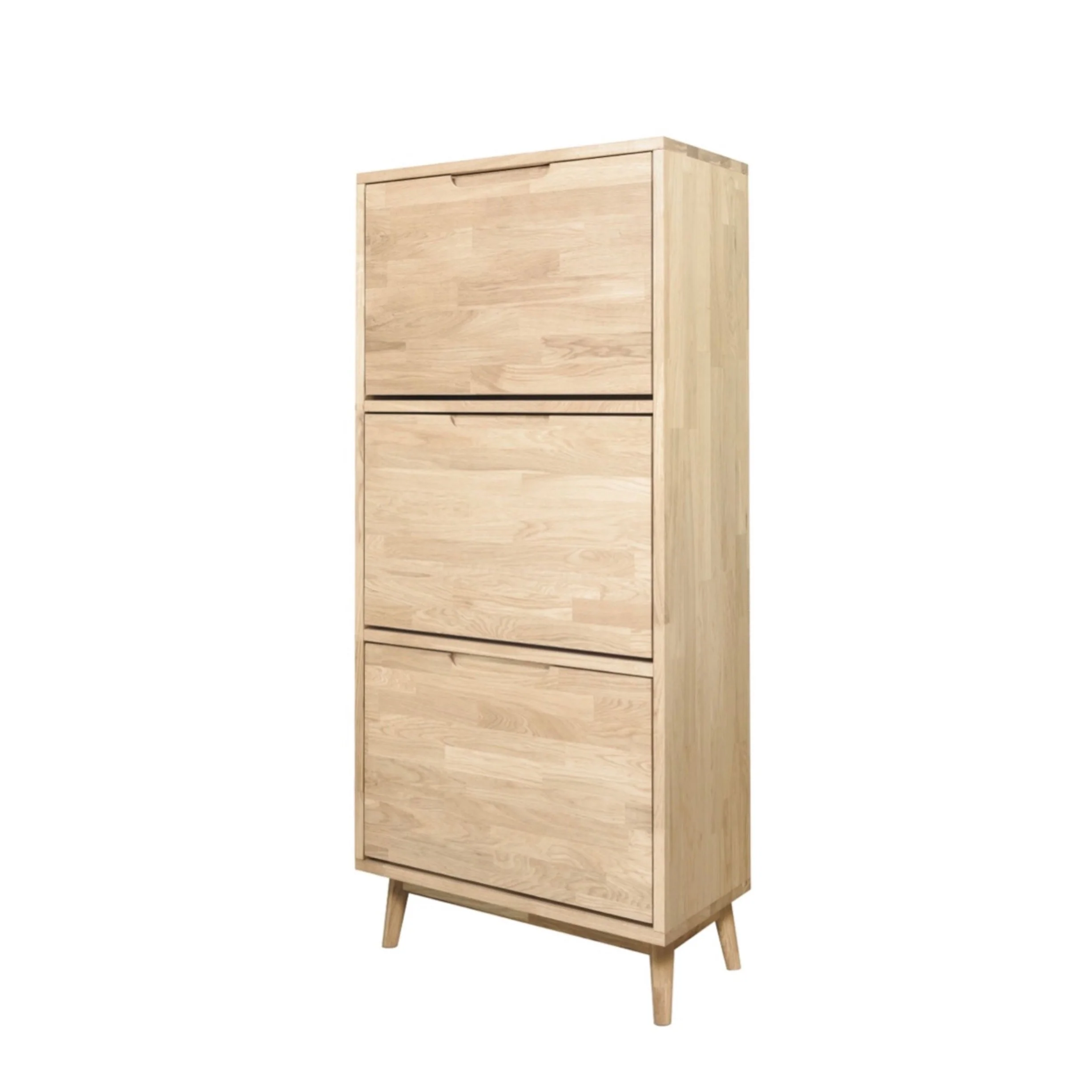 Zapatero de madera maciza de roble Escandi | NordicStory - Image 9