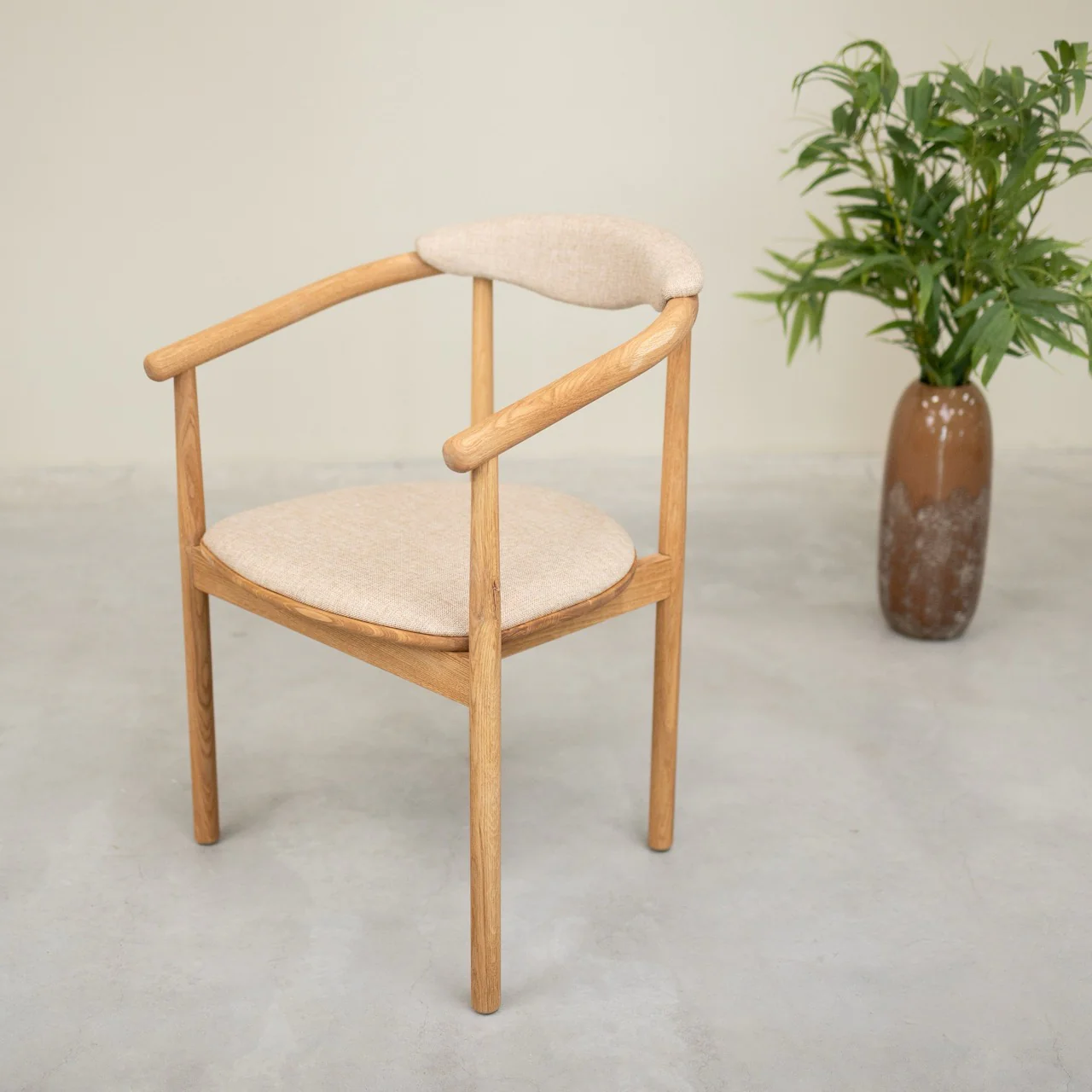 Pack de 2 o 4 Sillas de Comedor Lord, Estructura de Madera Maciza de Roble | NordicStory - Image 11