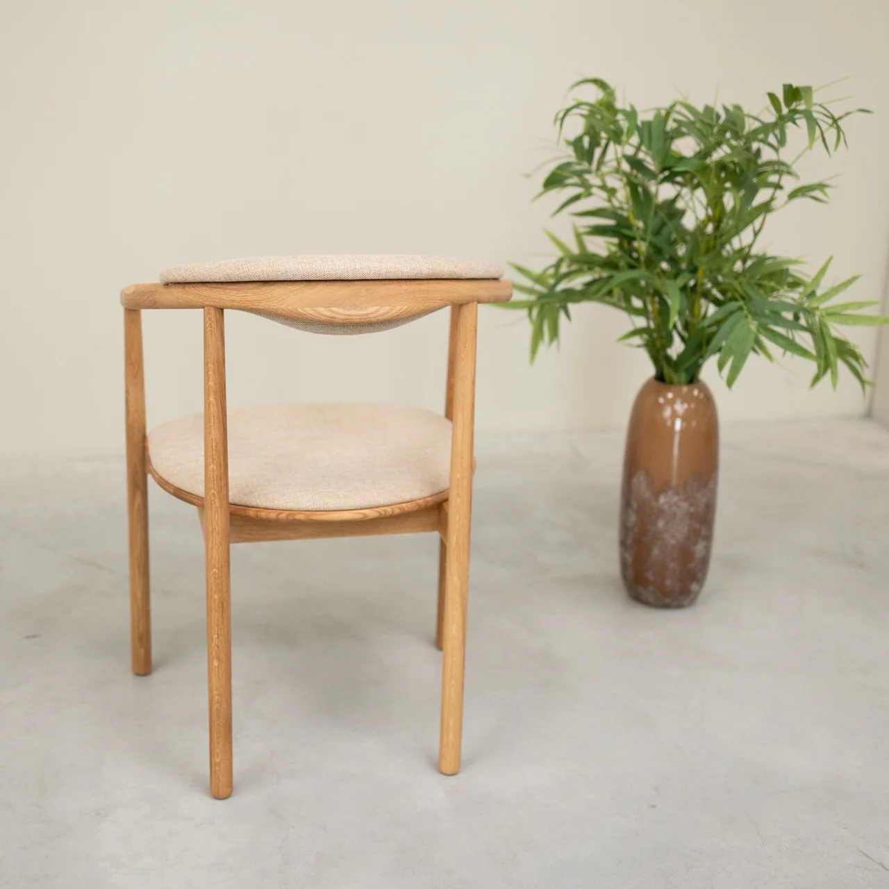 Pack de 2 o 4 Sillas de Comedor Lord, Estructura de Madera Maciza de Roble | NordicStory - Image 6