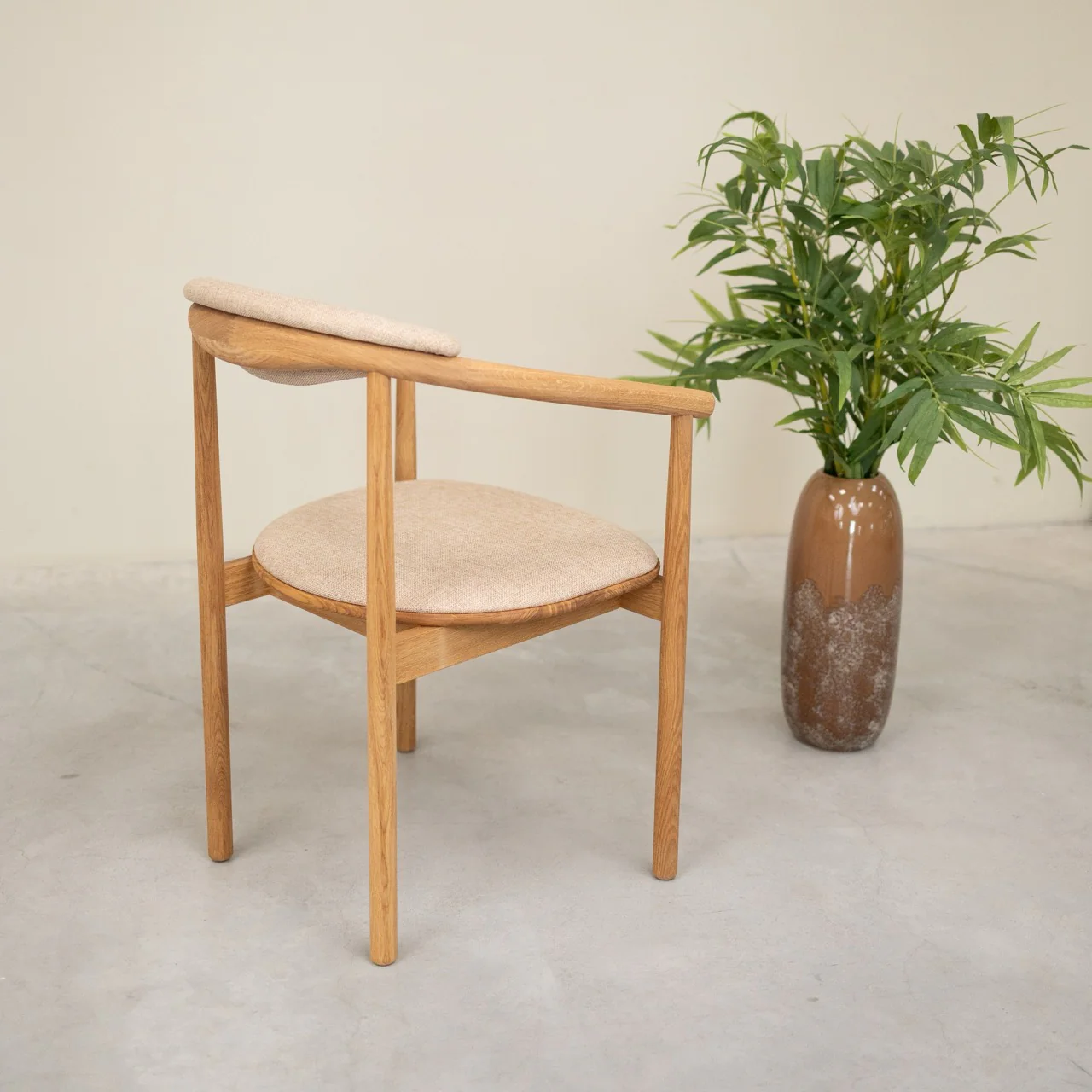 Pack de 2 o 4 Sillas de Comedor Lord, Estructura de Madera Maciza de Roble | NordicStory - Image 8