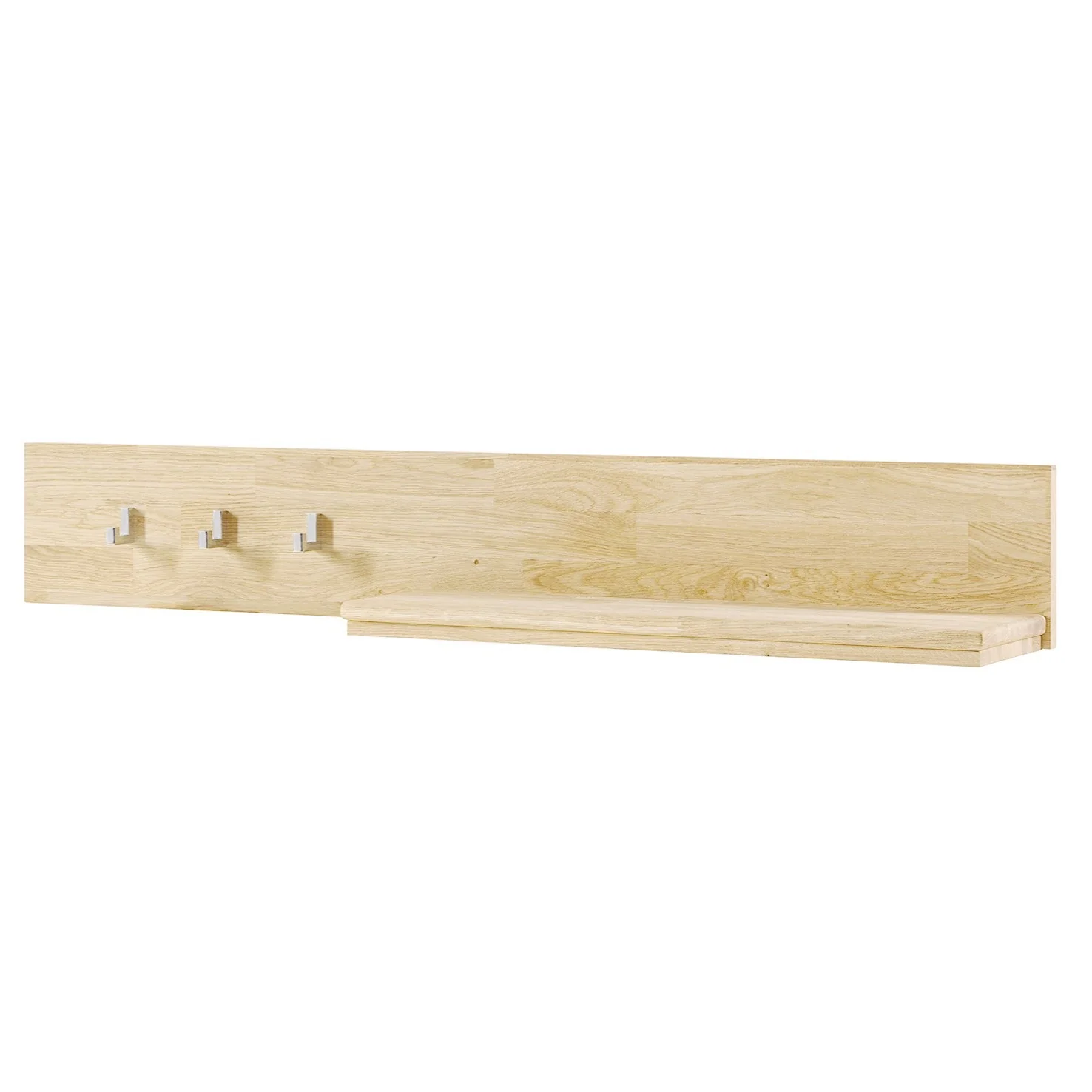 Perchero de pared de madera maciza de roble Arizona | NordicStory - Image 4