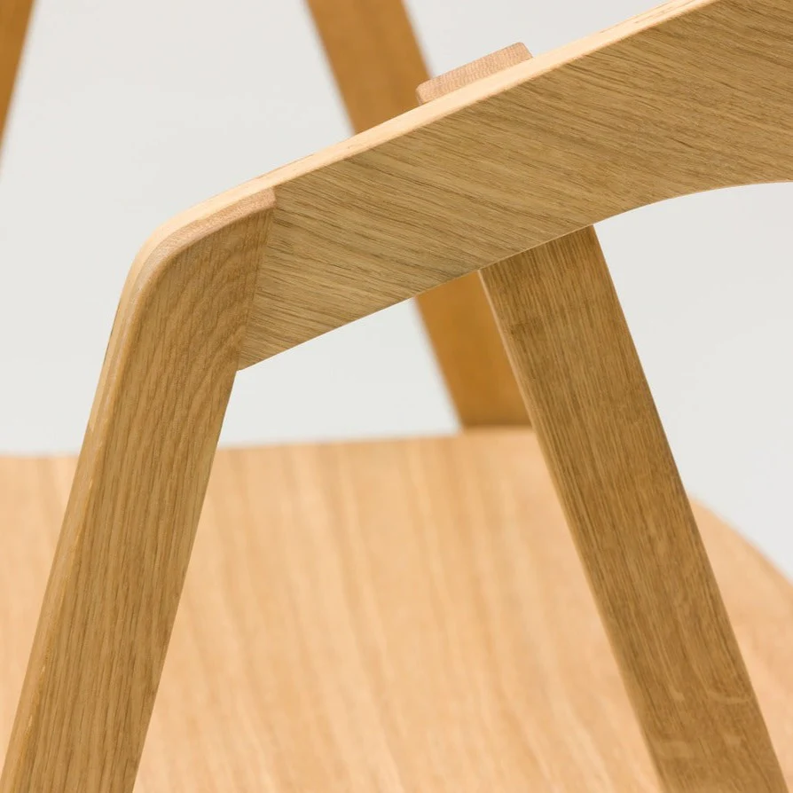 Pack de 2 o 4 Sillas de Comedor de Madera Maciza de Roble Knut | NordicStory - Image 5