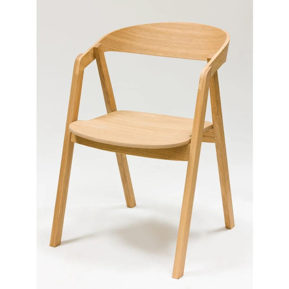Pack de 2 o 4 Sillas de Comedor de Madera Maciza de Roble Knut | NordicStory - Image 7