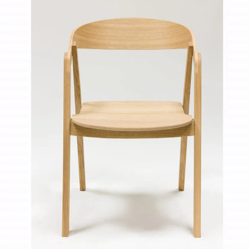 Pack de 2 o 4 Sillas de Comedor de Madera Maciza de Roble Knut | NordicStory - Image 8