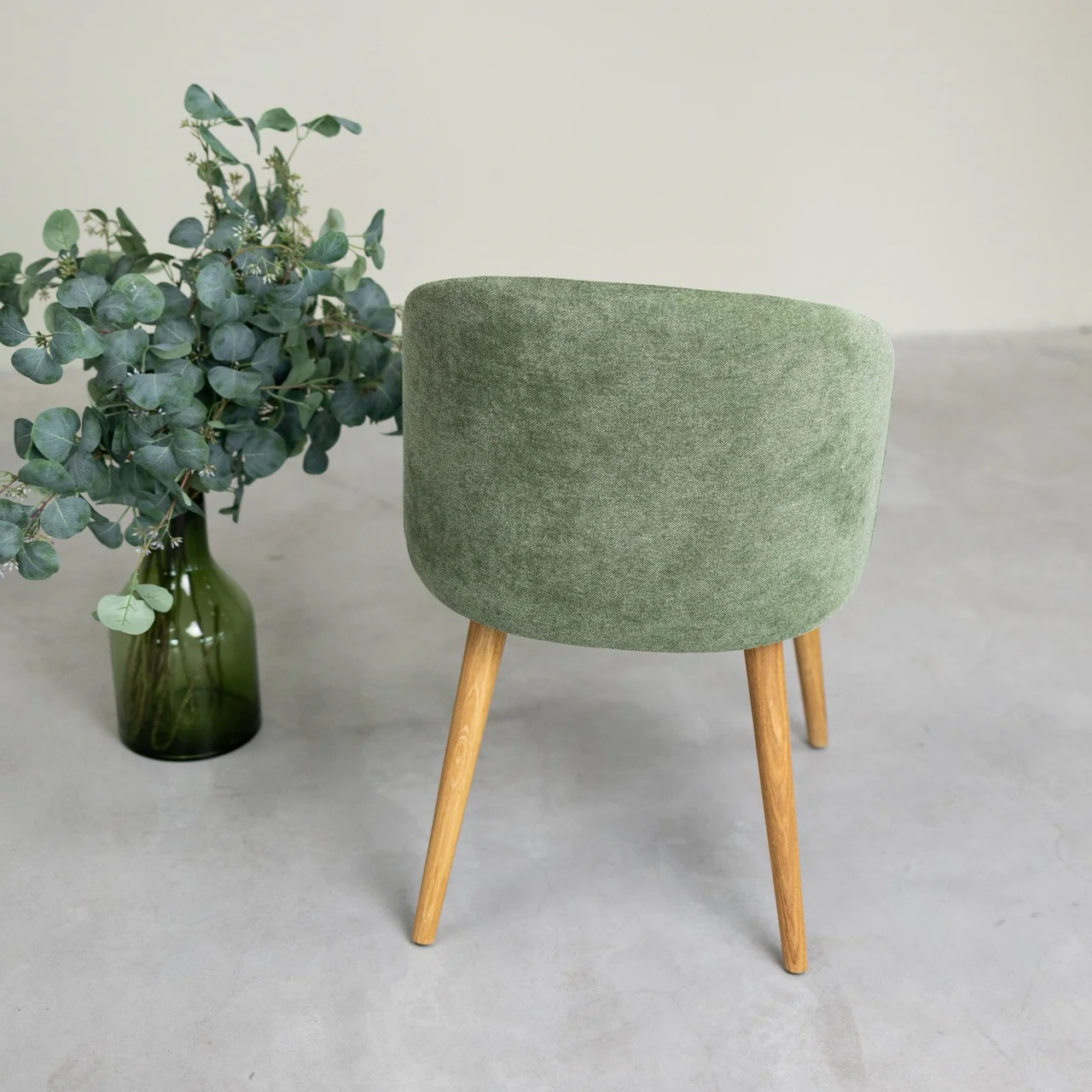 Sillón de roble macizo Ana com tapizado | NordicStory - Image 21