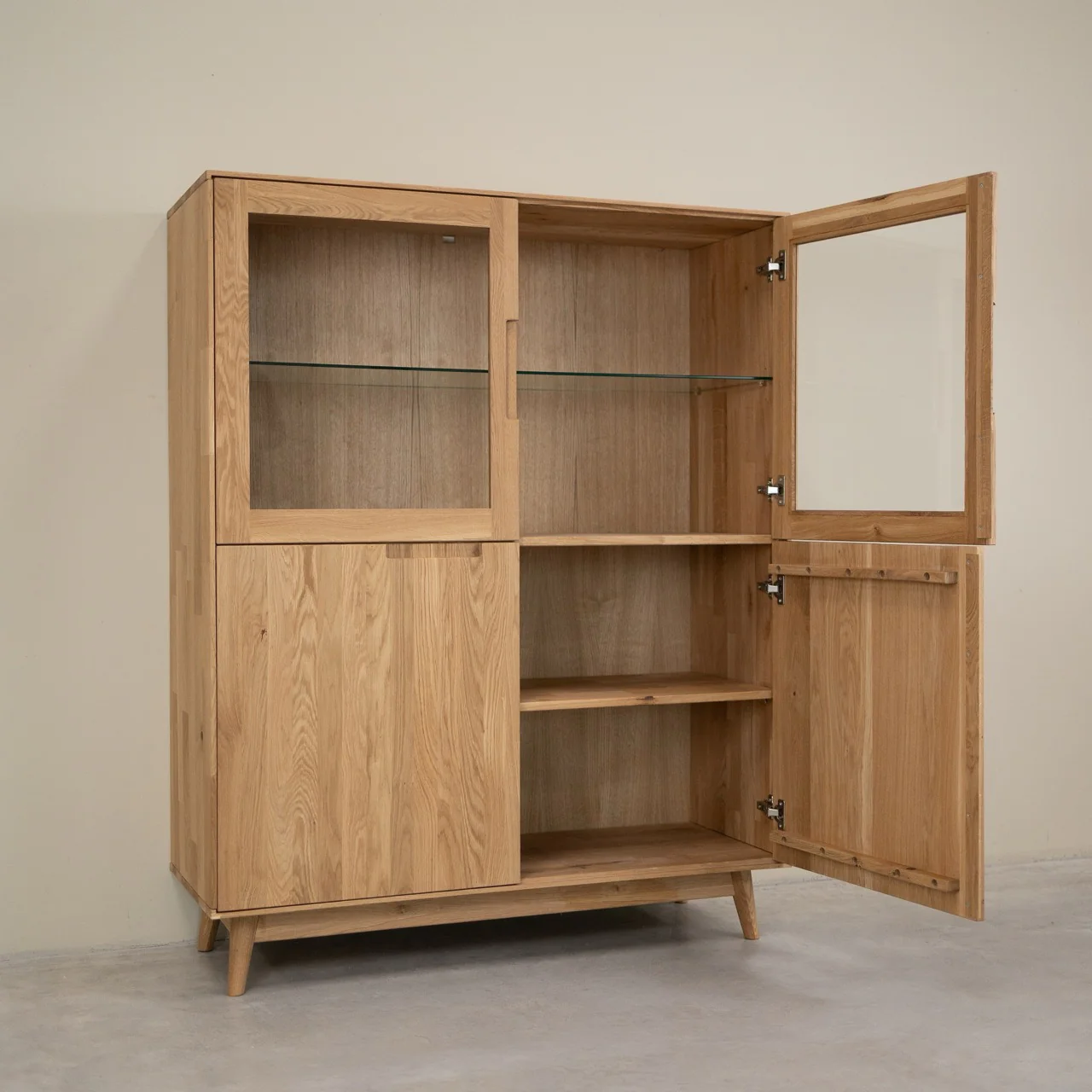 Vitrina de madera maciza roble Escandi Atelier | NordicStory - Image 10
